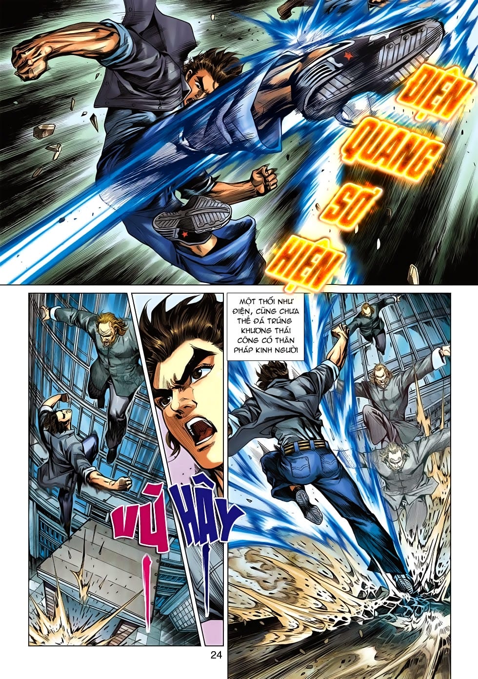 Truyện Tranh Tân Tác Long Hổ Môn trang 4