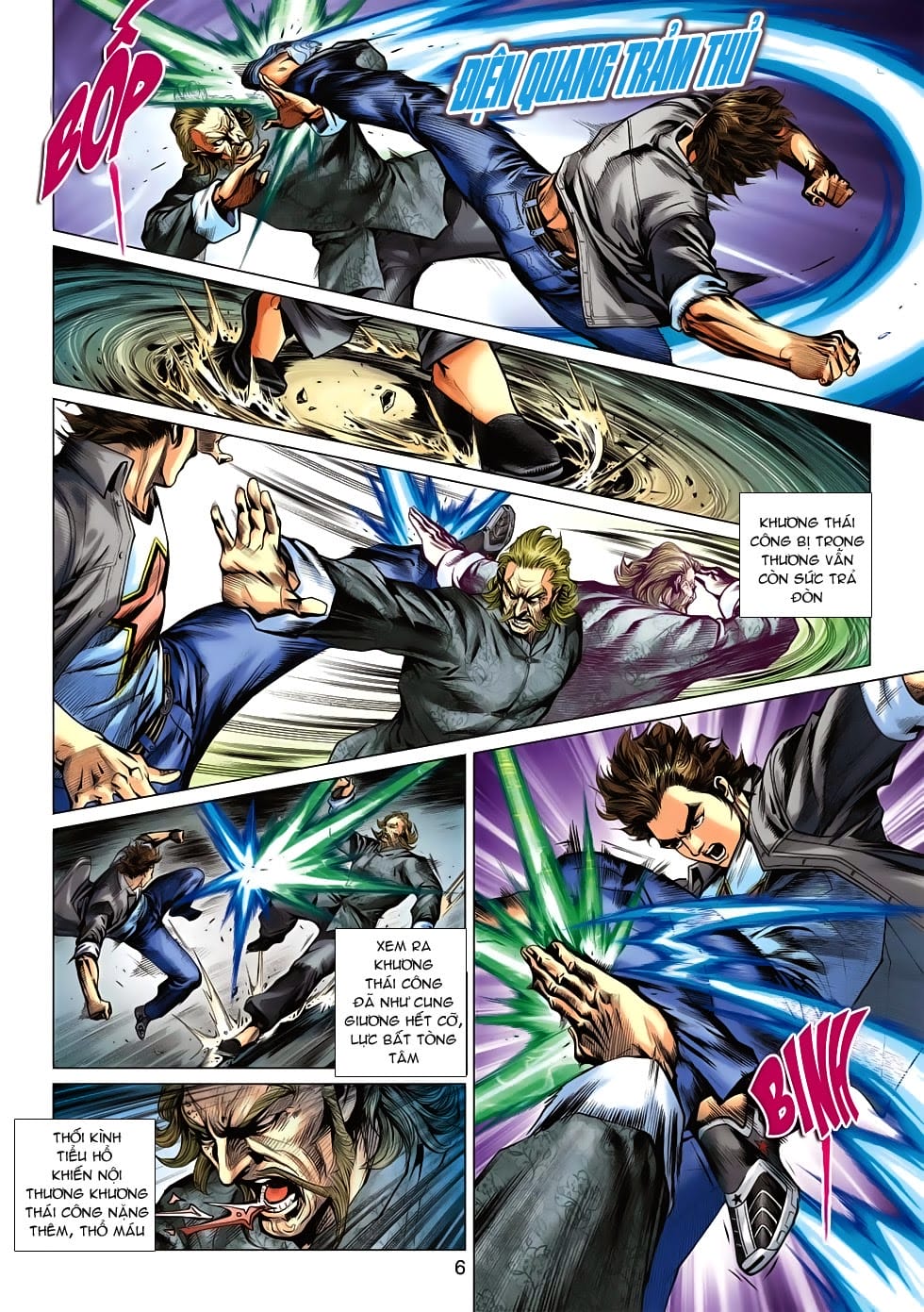 Truyện Tranh Tân Tác Long Hổ Môn trang 4