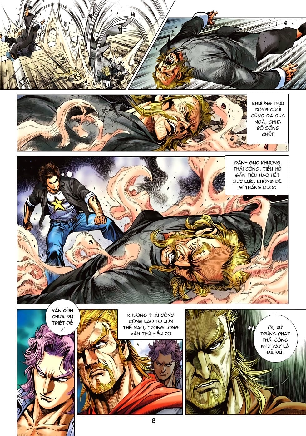 Truyện Tranh Tân Tác Long Hổ Môn trang 4