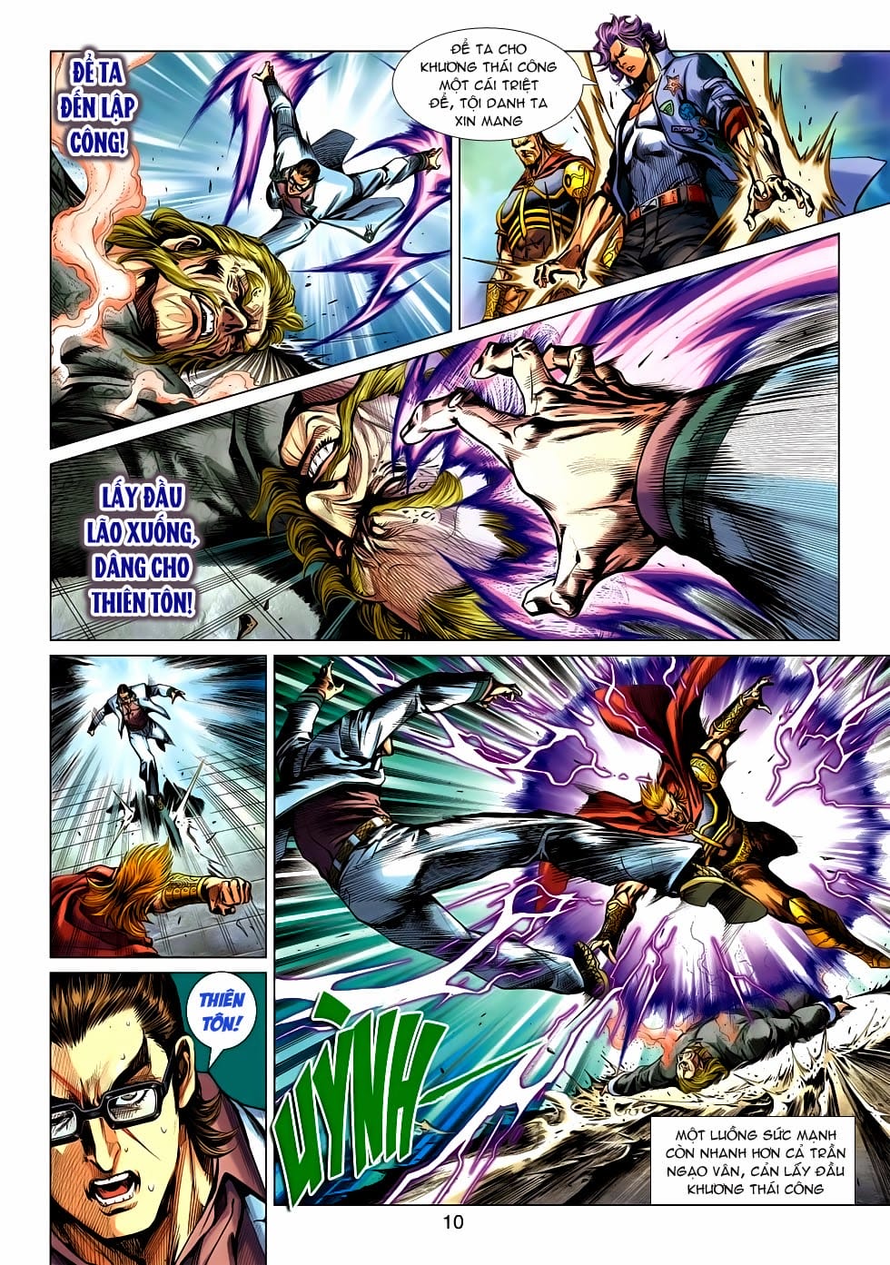 Truyện Tranh Tân Tác Long Hổ Môn trang 4