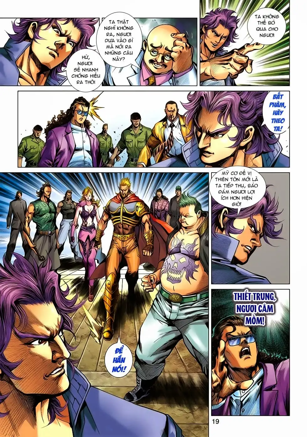 Truyện Tranh Tân Tác Long Hổ Môn trang 4