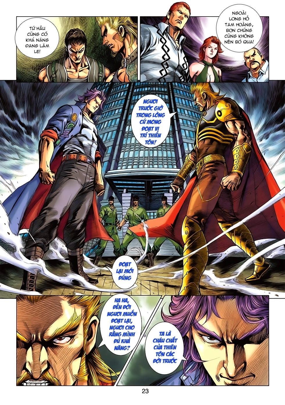 Truyện Tranh Tân Tác Long Hổ Môn trang 4