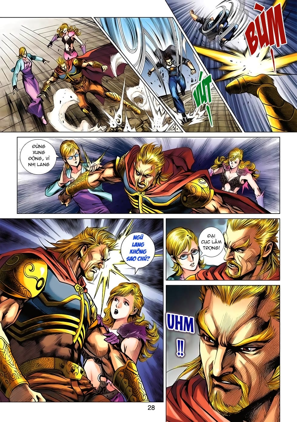 Truyện Tranh Tân Tác Long Hổ Môn trang 4