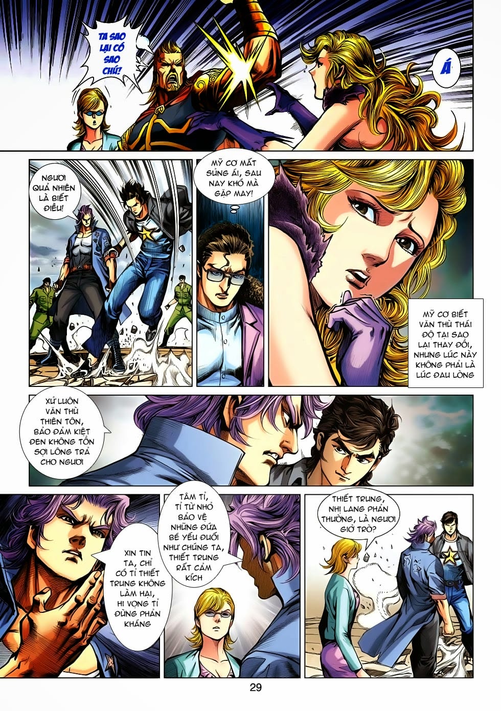 Truyện Tranh Tân Tác Long Hổ Môn trang 4