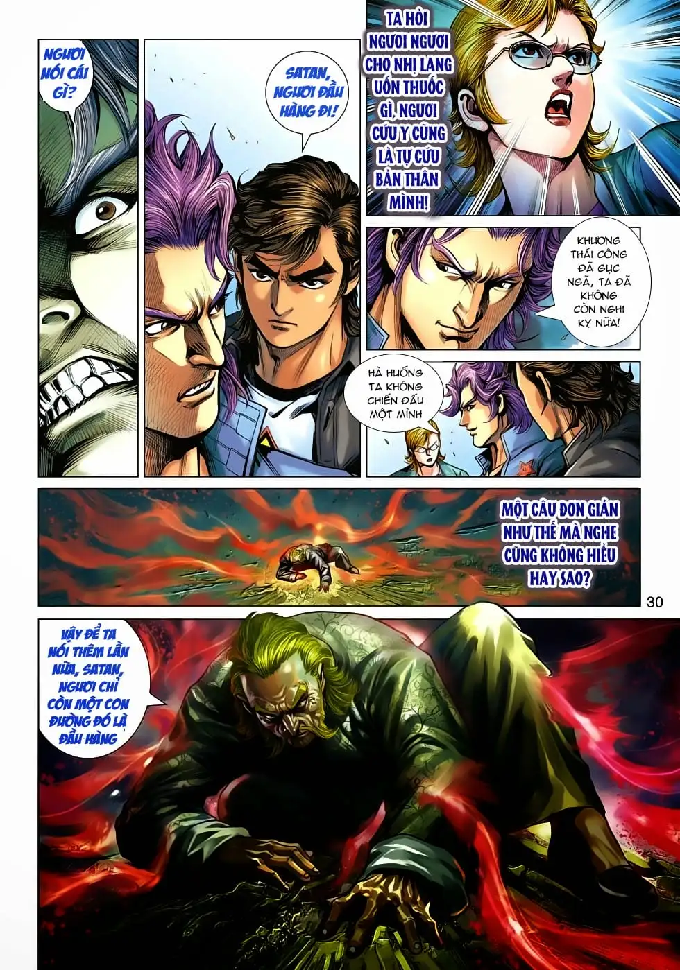 Truyện Tranh Tân Tác Long Hổ Môn trang 4