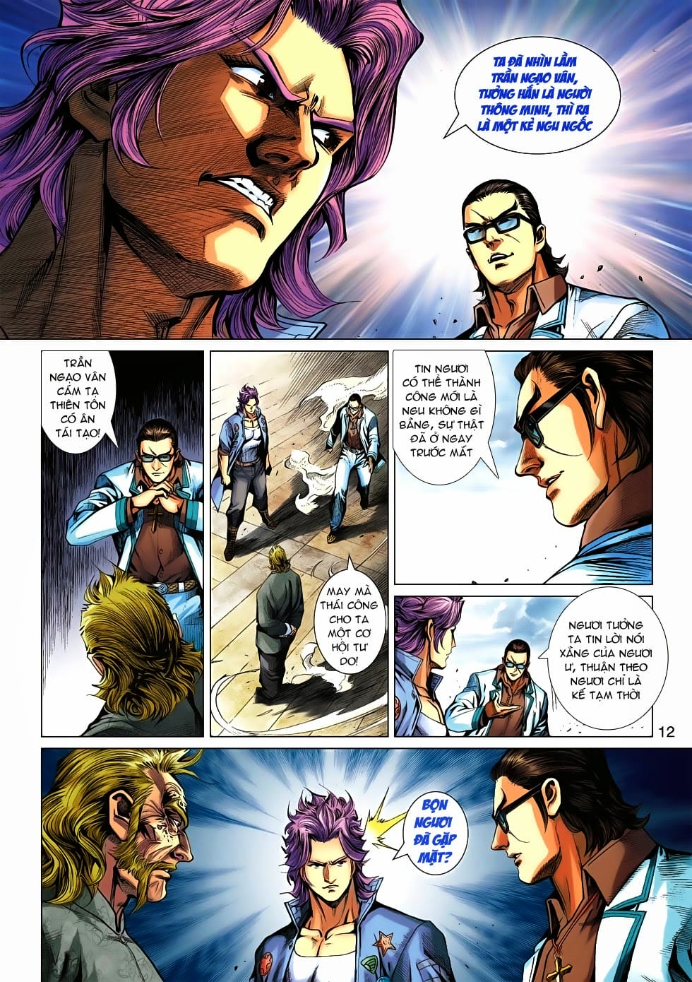 Truyện Tranh Tân Tác Long Hổ Môn trang 4