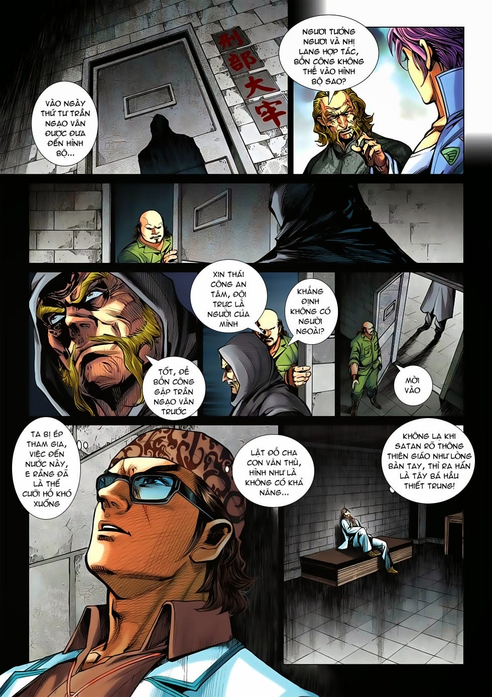 Truyện Tranh Tân Tác Long Hổ Môn trang 4