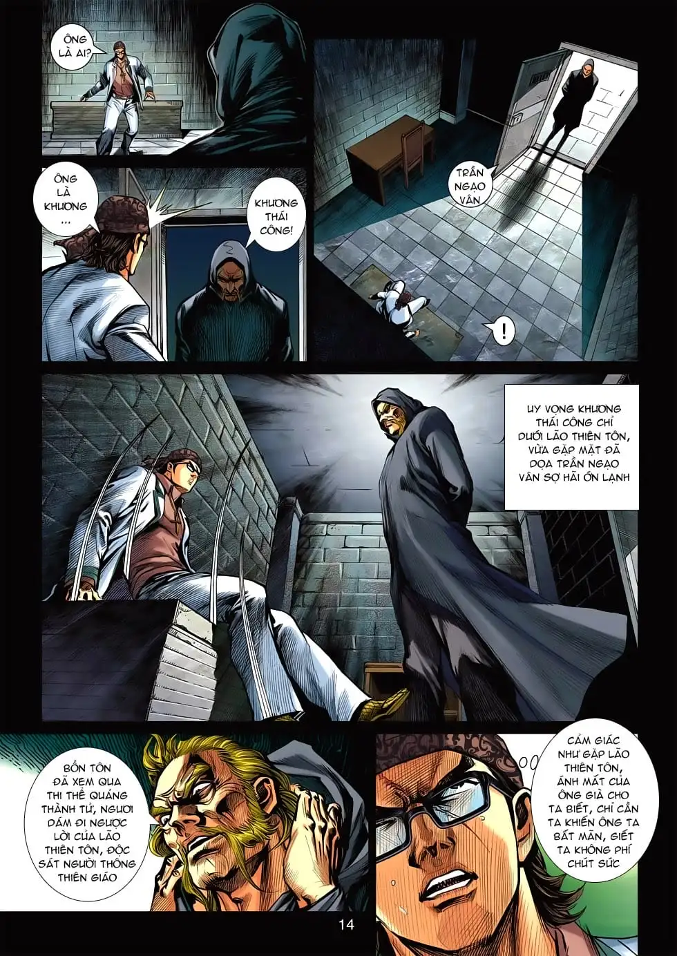 Truyện Tranh Tân Tác Long Hổ Môn trang 4