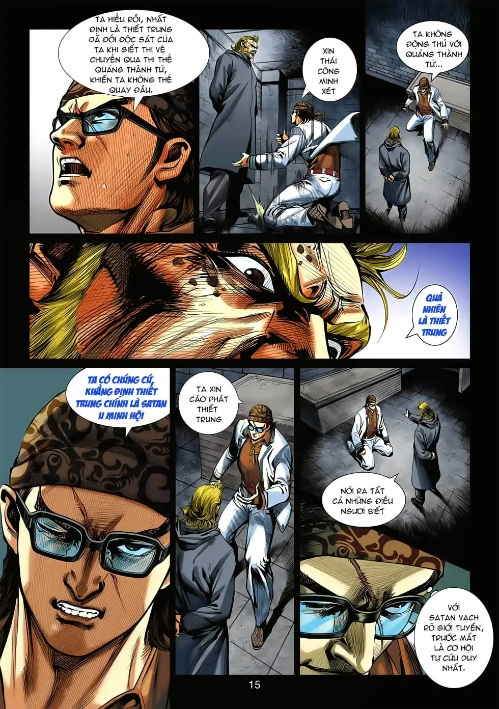 Truyện Tranh Tân Tác Long Hổ Môn trang 4