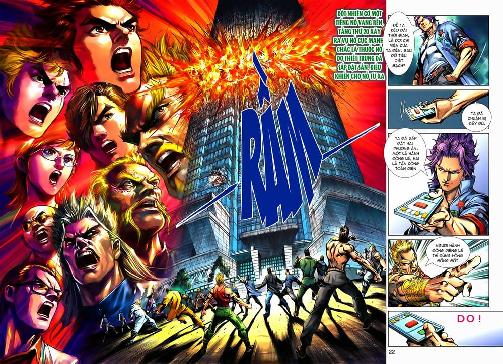 Truyện Tranh Tân Tác Long Hổ Môn trang 4