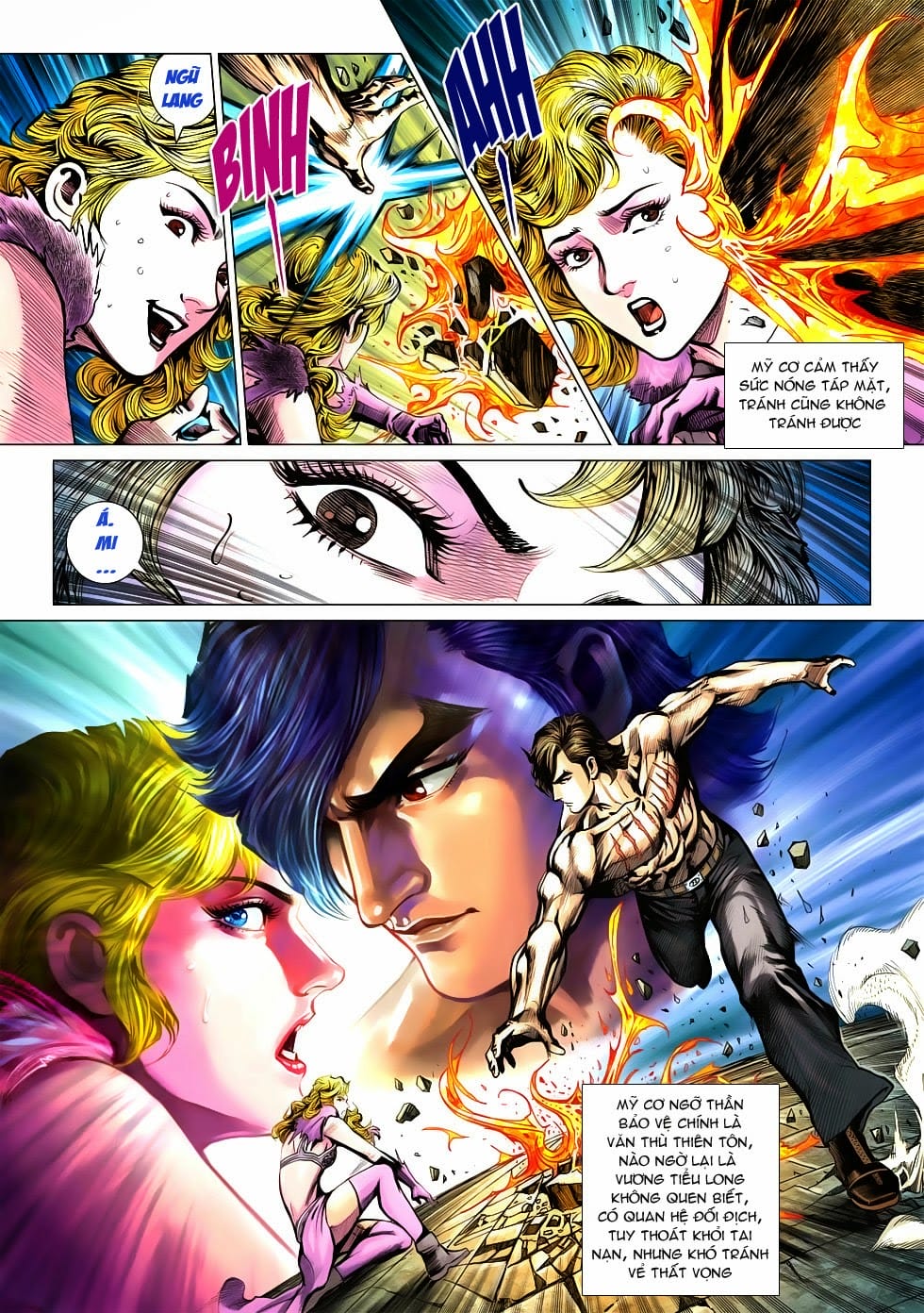 Truyện Tranh Tân Tác Long Hổ Môn trang 4