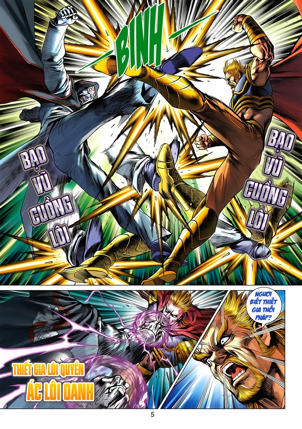 Truyện Tranh Tân Tác Long Hổ Môn trang 4