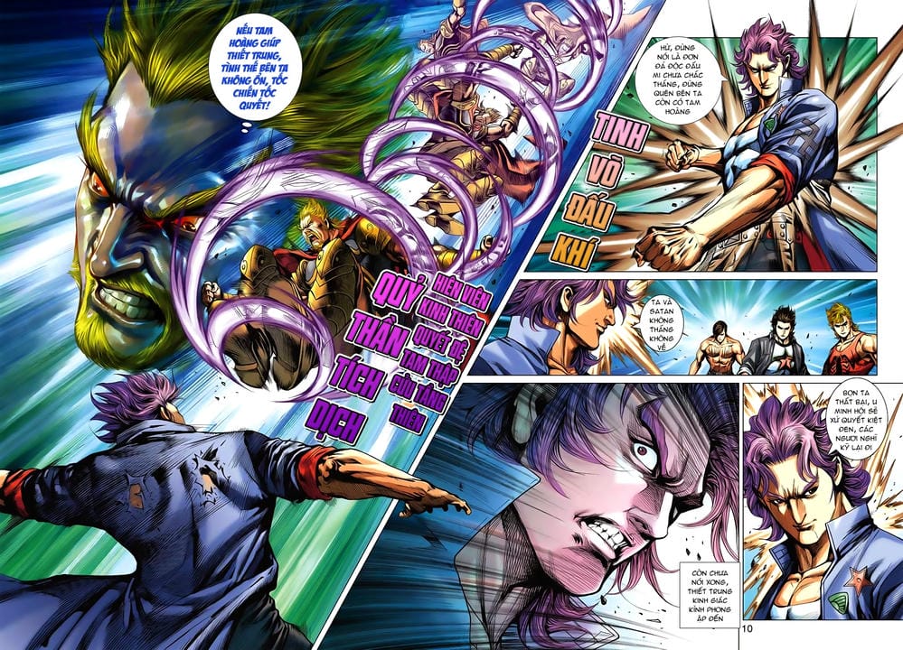 Truyện Tranh Tân Tác Long Hổ Môn trang 4