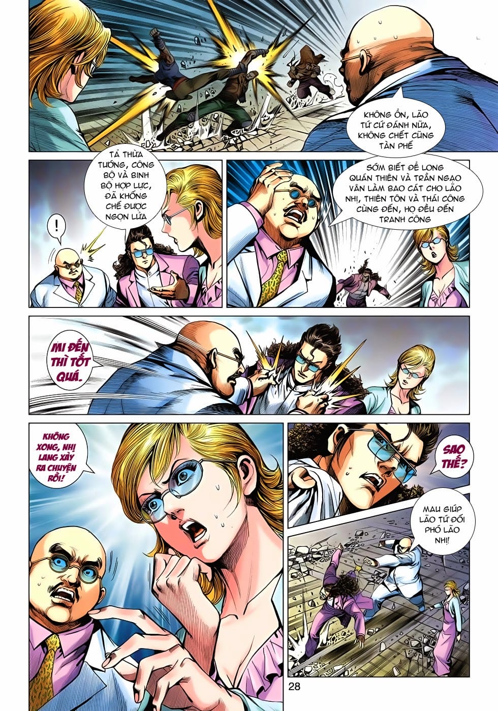 Truyện Tranh Tân Tác Long Hổ Môn trang 4