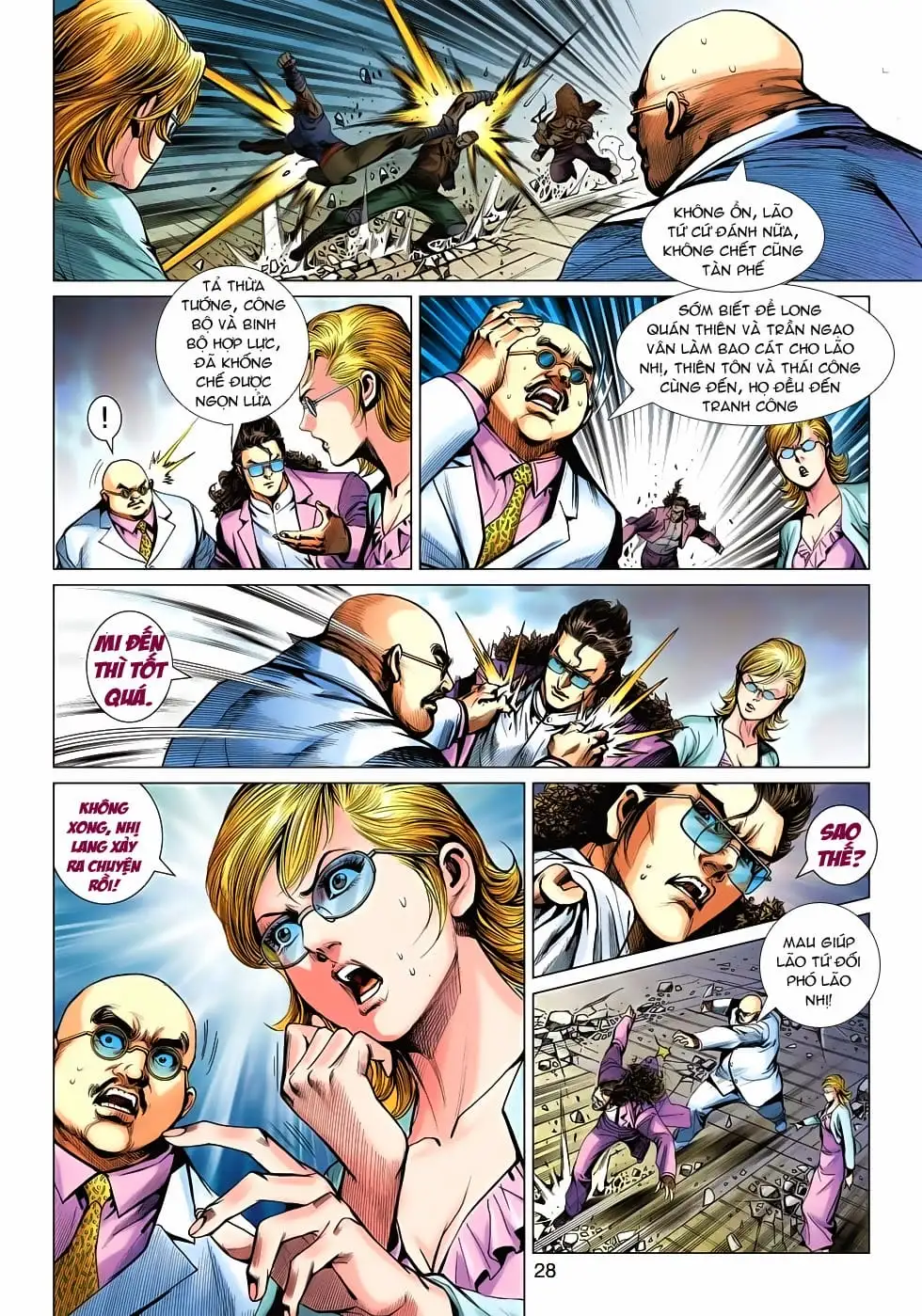 Truyện Tranh Tân Tác Long Hổ Môn trang 4