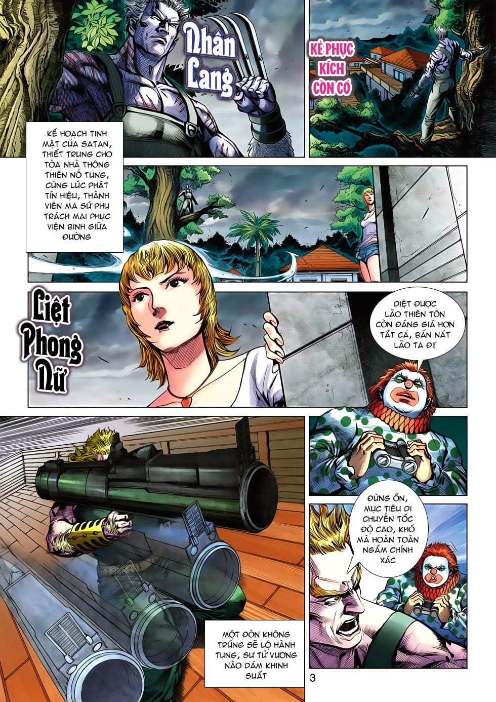 Truyện Tranh Tân Tác Long Hổ Môn trang 4