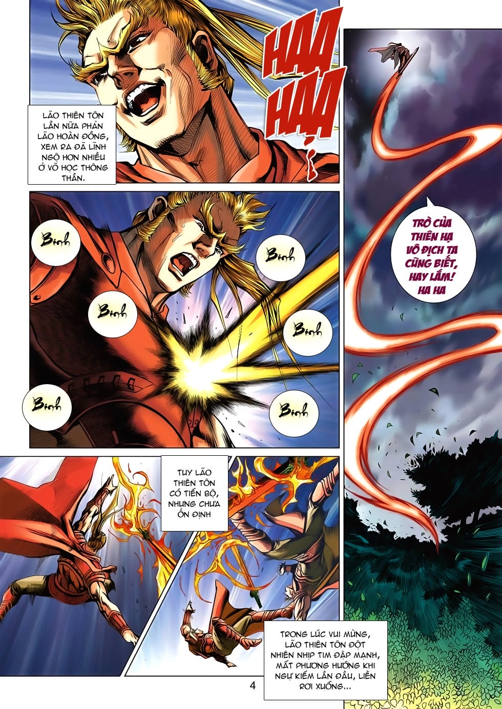 Truyện Tranh Tân Tác Long Hổ Môn trang 4