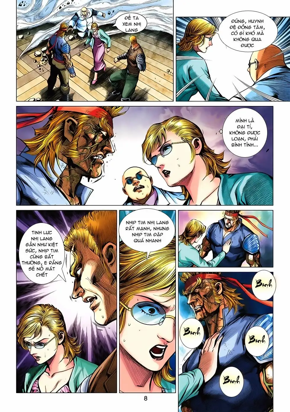 Truyện Tranh Tân Tác Long Hổ Môn trang 4