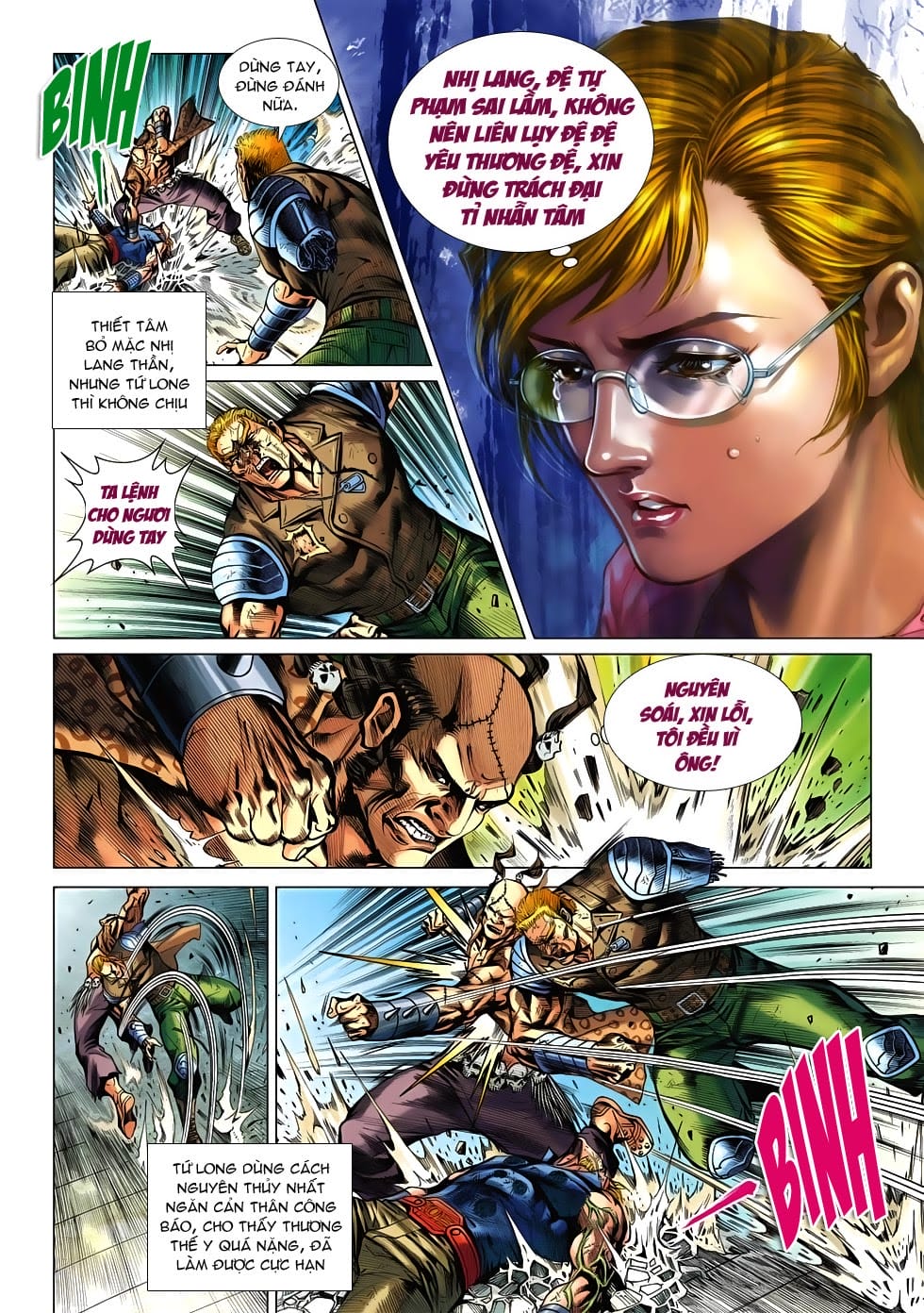 Truyện Tranh Tân Tác Long Hổ Môn trang 4