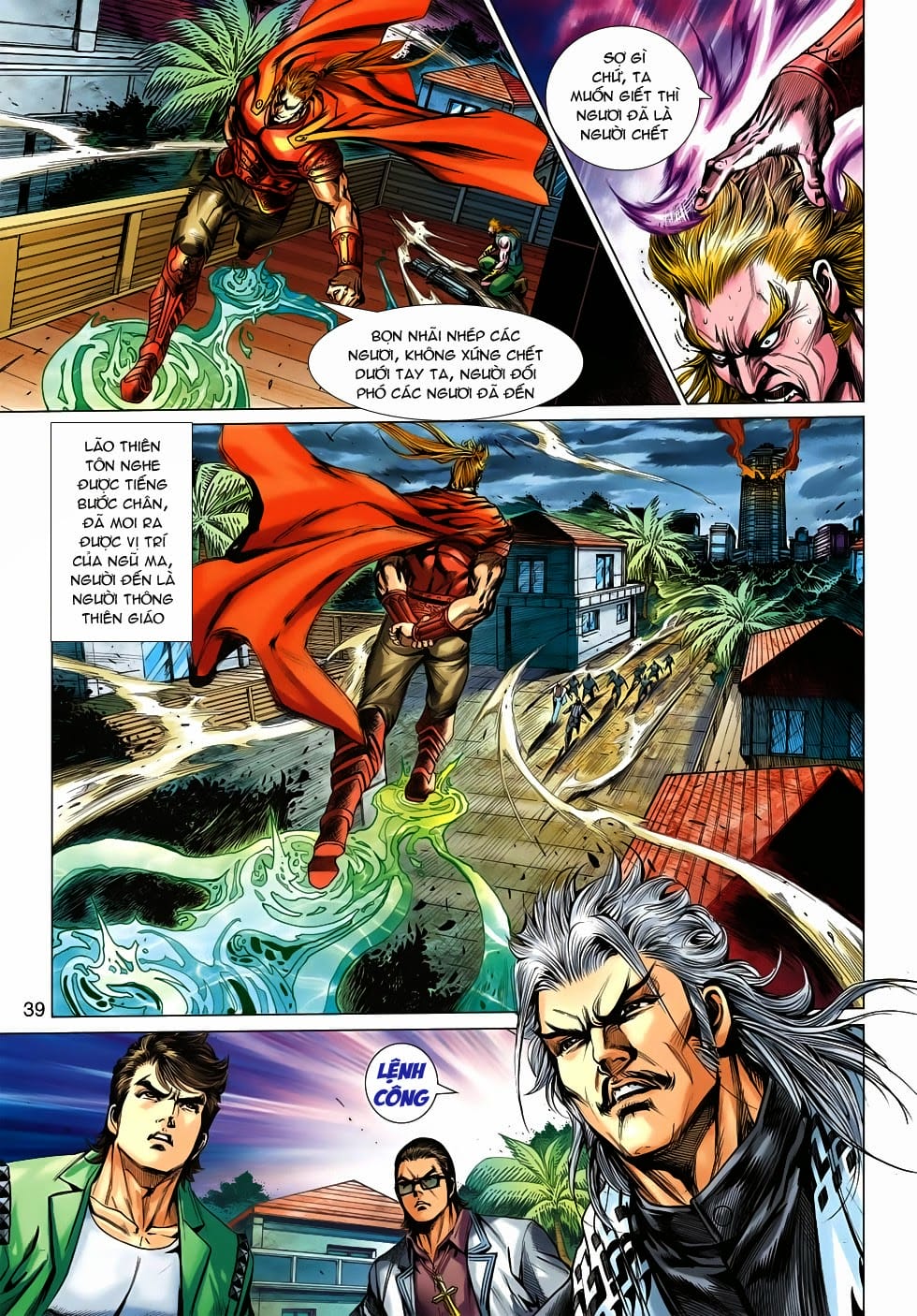 Truyện Tranh Tân Tác Long Hổ Môn trang 4