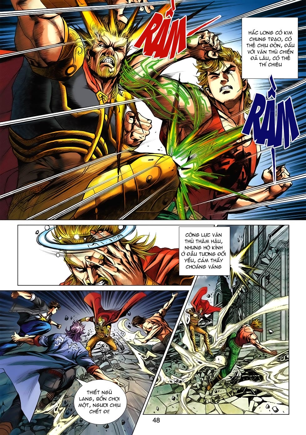 Truyện Tranh Tân Tác Long Hổ Môn trang 4