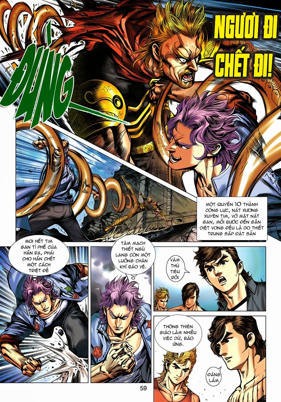 Truyện Tranh Tân Tác Long Hổ Môn trang 4