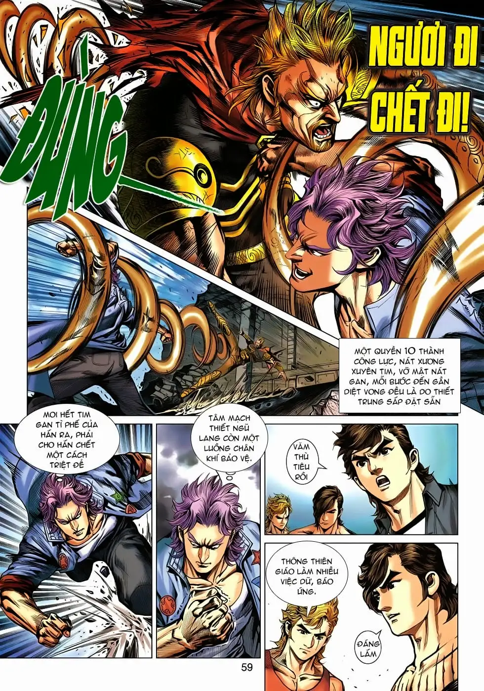 Truyện Tranh Tân Tác Long Hổ Môn trang 4