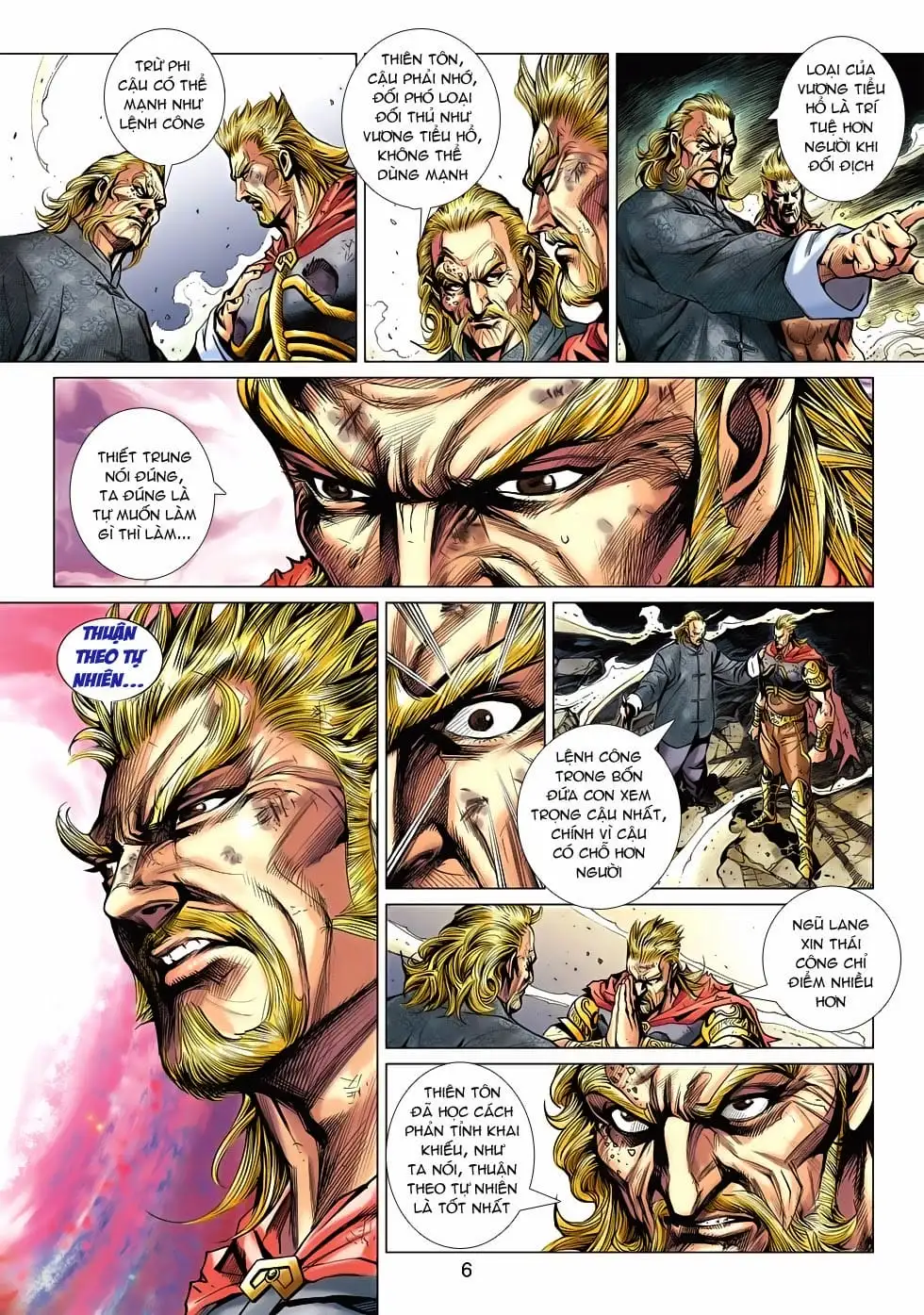 Truyện Tranh Tân Tác Long Hổ Môn trang 4