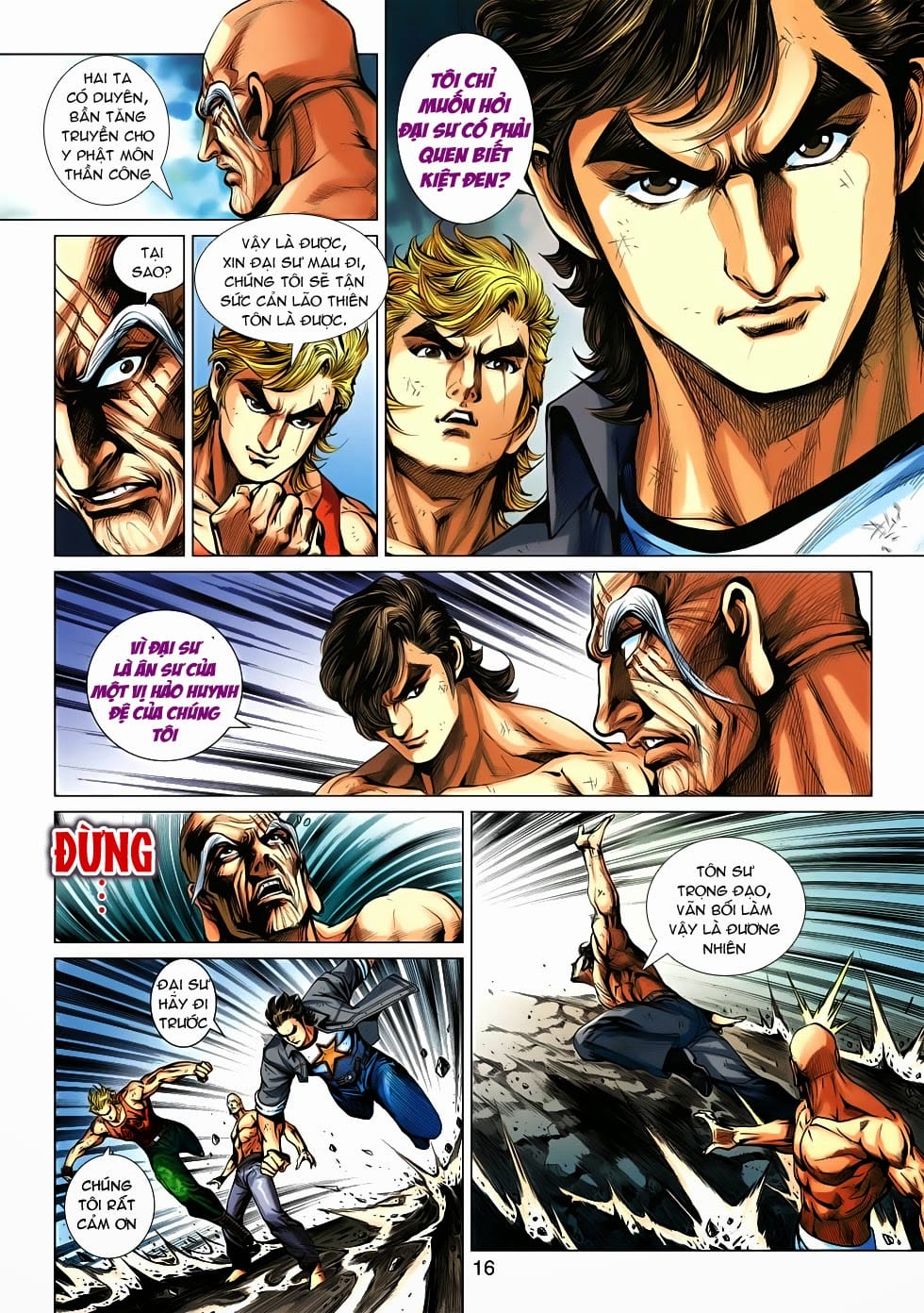 Truyện Tranh Tân Tác Long Hổ Môn trang 4