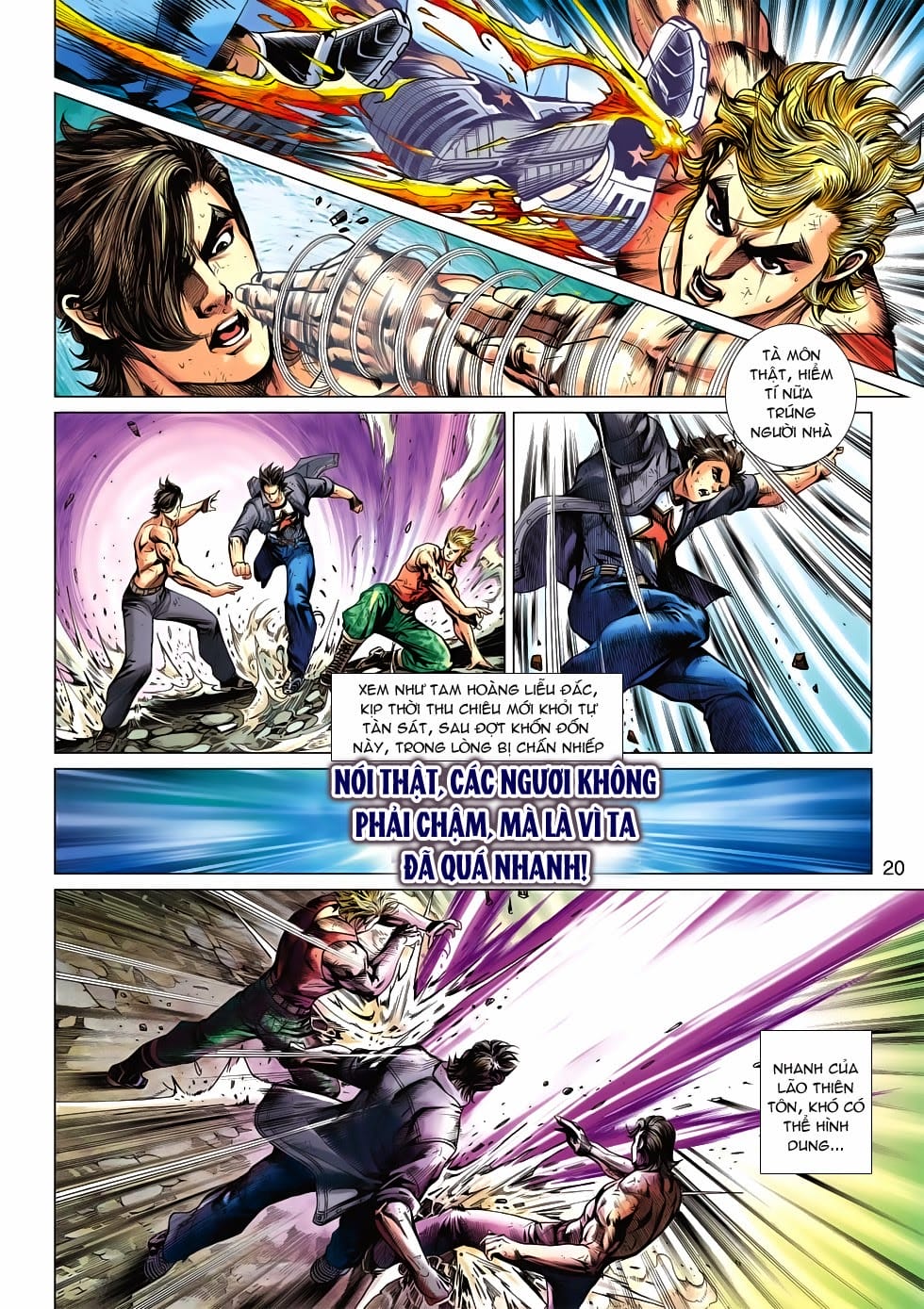 Truyện Tranh Tân Tác Long Hổ Môn trang 4