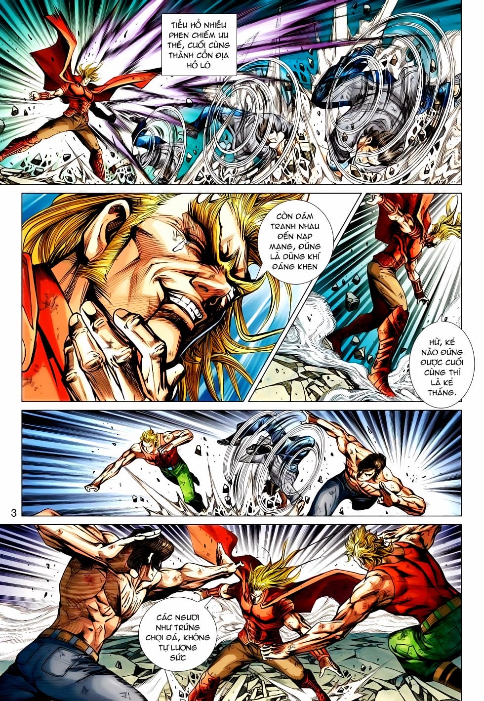 Truyện Tranh Tân Tác Long Hổ Môn trang 4