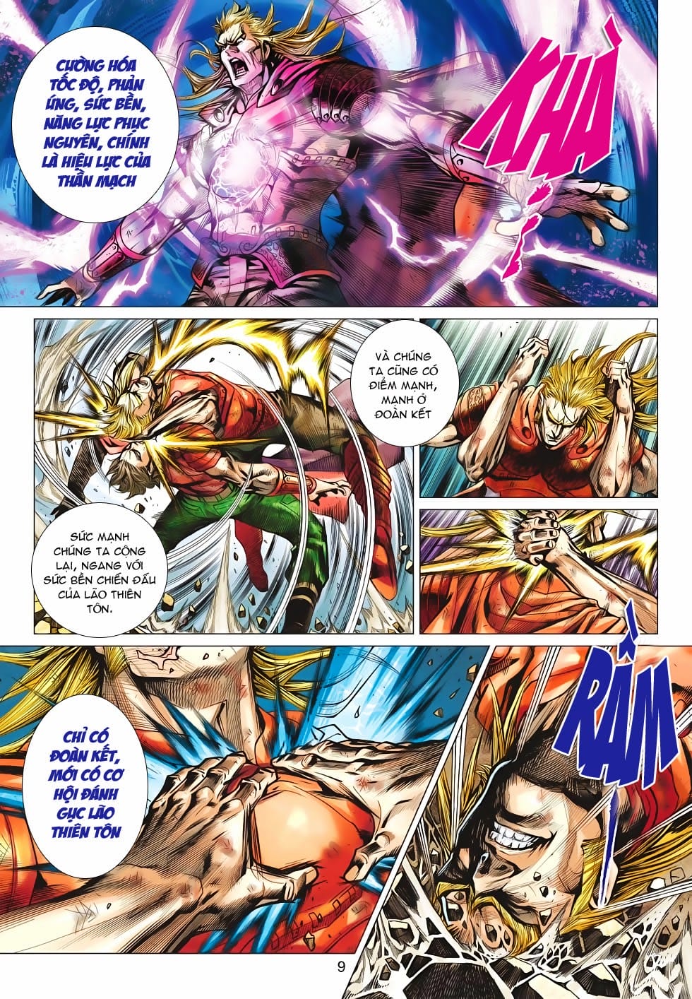 Truyện Tranh Tân Tác Long Hổ Môn trang 4