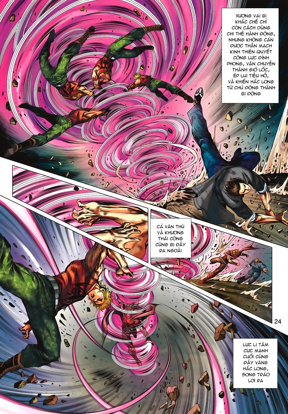 Truyện Tranh Tân Tác Long Hổ Môn trang 4