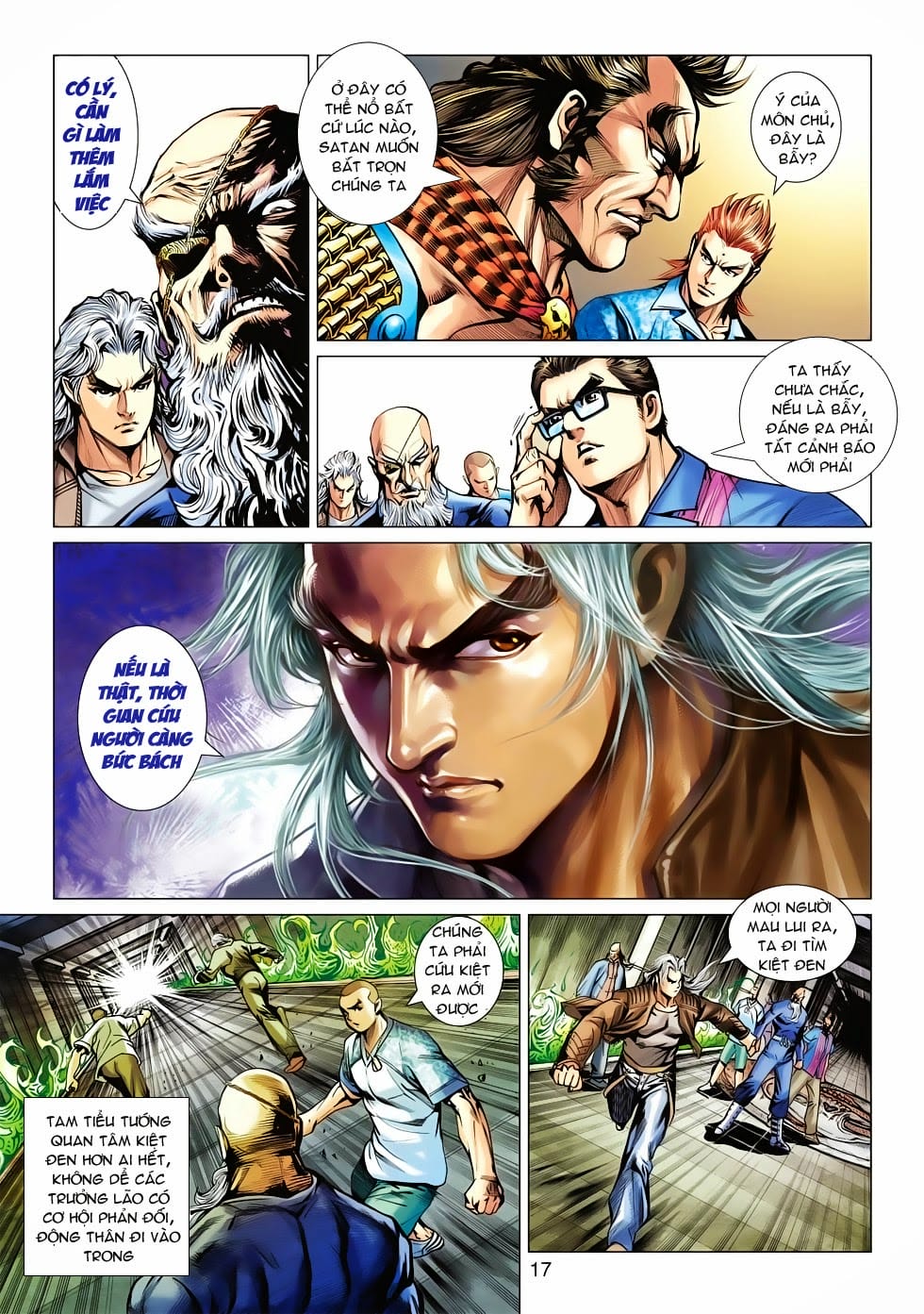 Truyện Tranh Tân Tác Long Hổ Môn trang 4