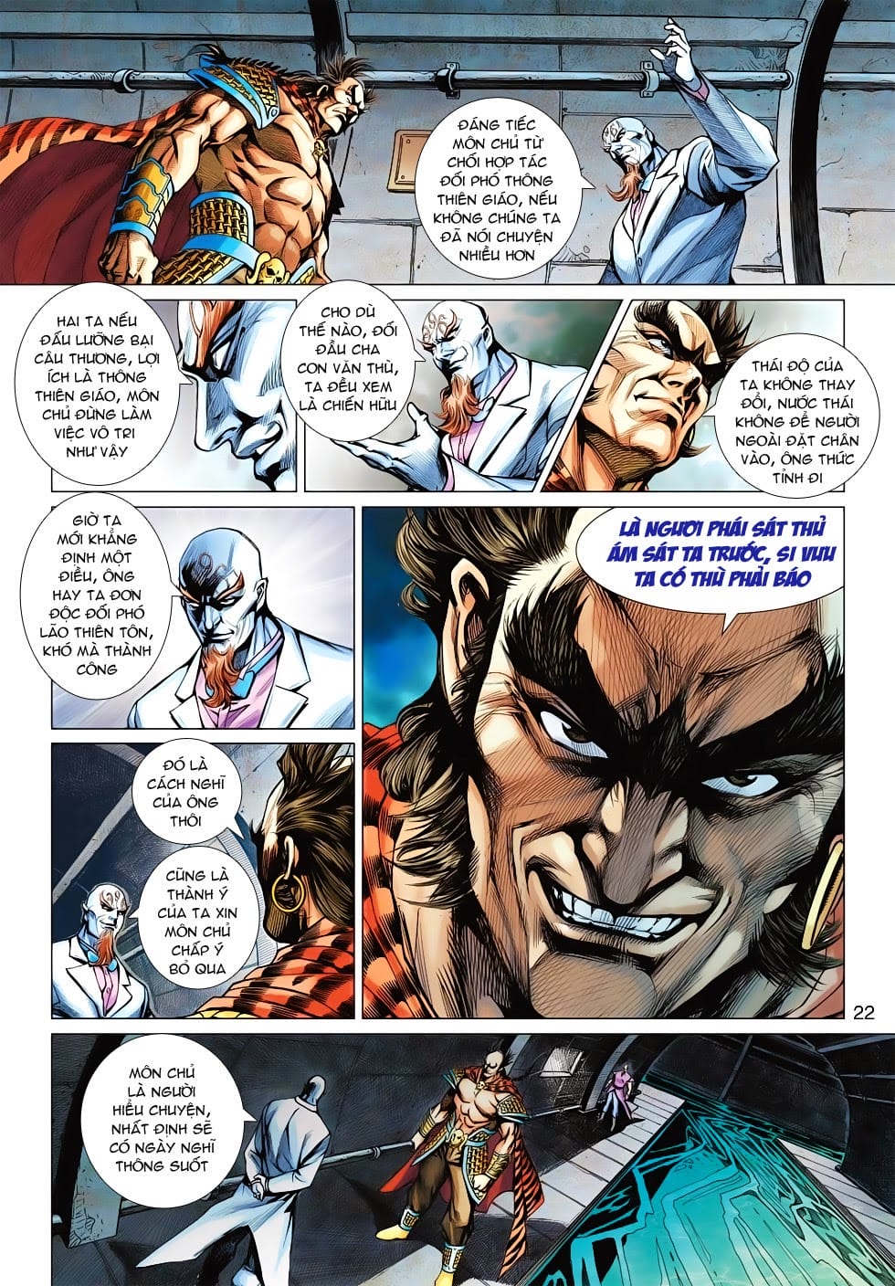 Truyện Tranh Tân Tác Long Hổ Môn trang 4