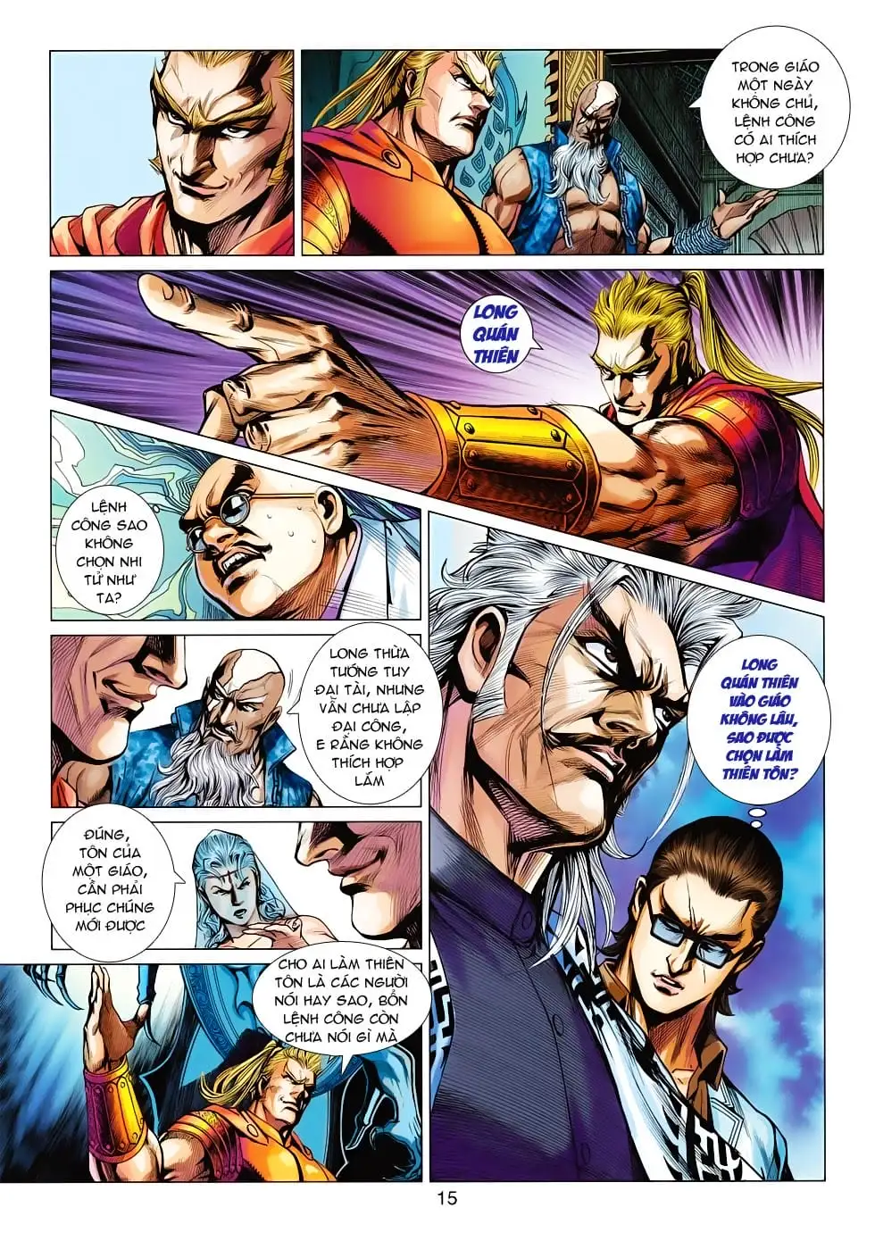 Truyện Tranh Tân Tác Long Hổ Môn trang 4