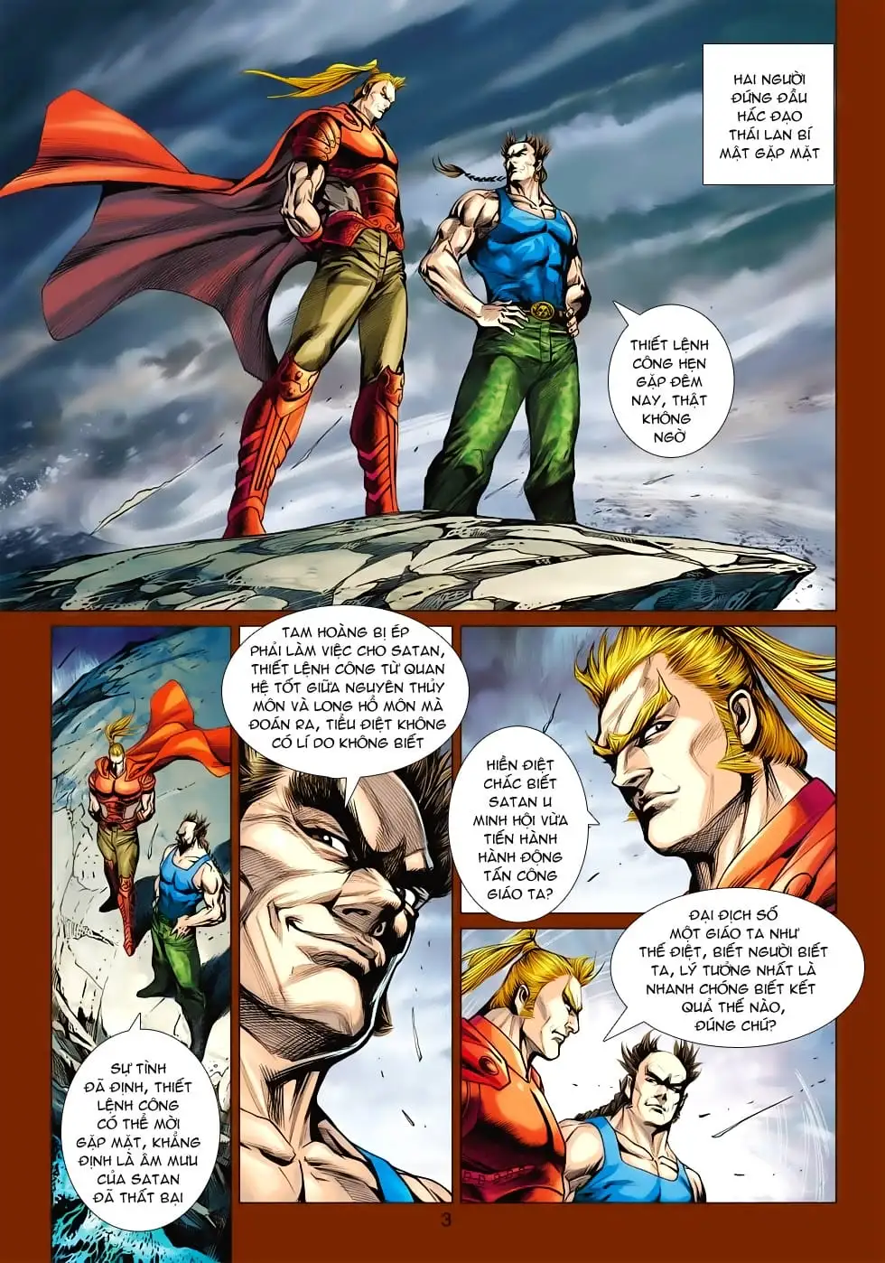 Truyện Tranh Tân Tác Long Hổ Môn trang 4