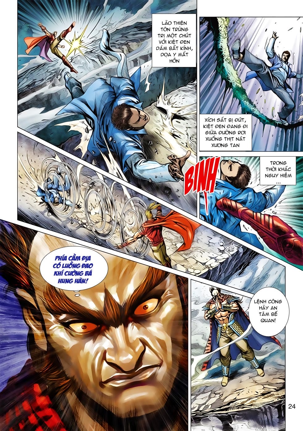 Truyện Tranh Tân Tác Long Hổ Môn trang 4