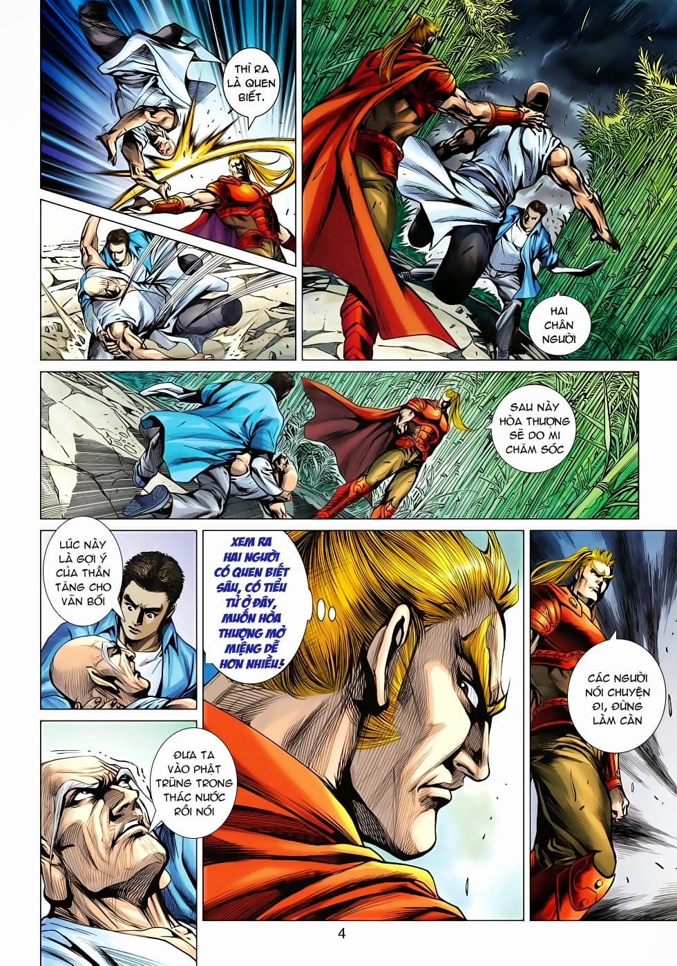 Truyện Tranh Tân Tác Long Hổ Môn trang 4