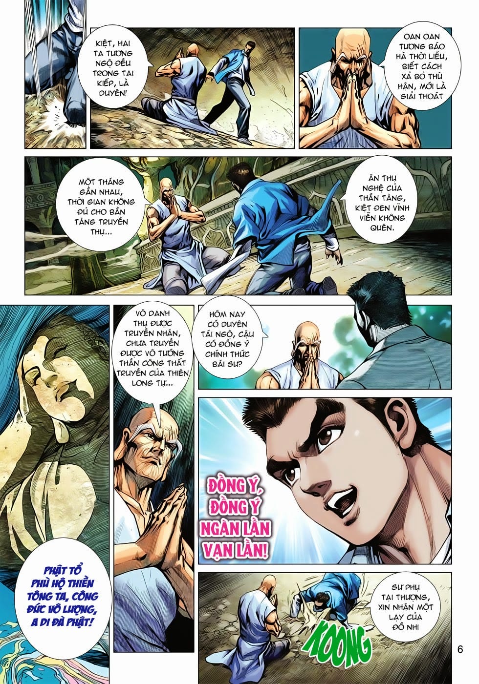 Truyện Tranh Tân Tác Long Hổ Môn trang 4