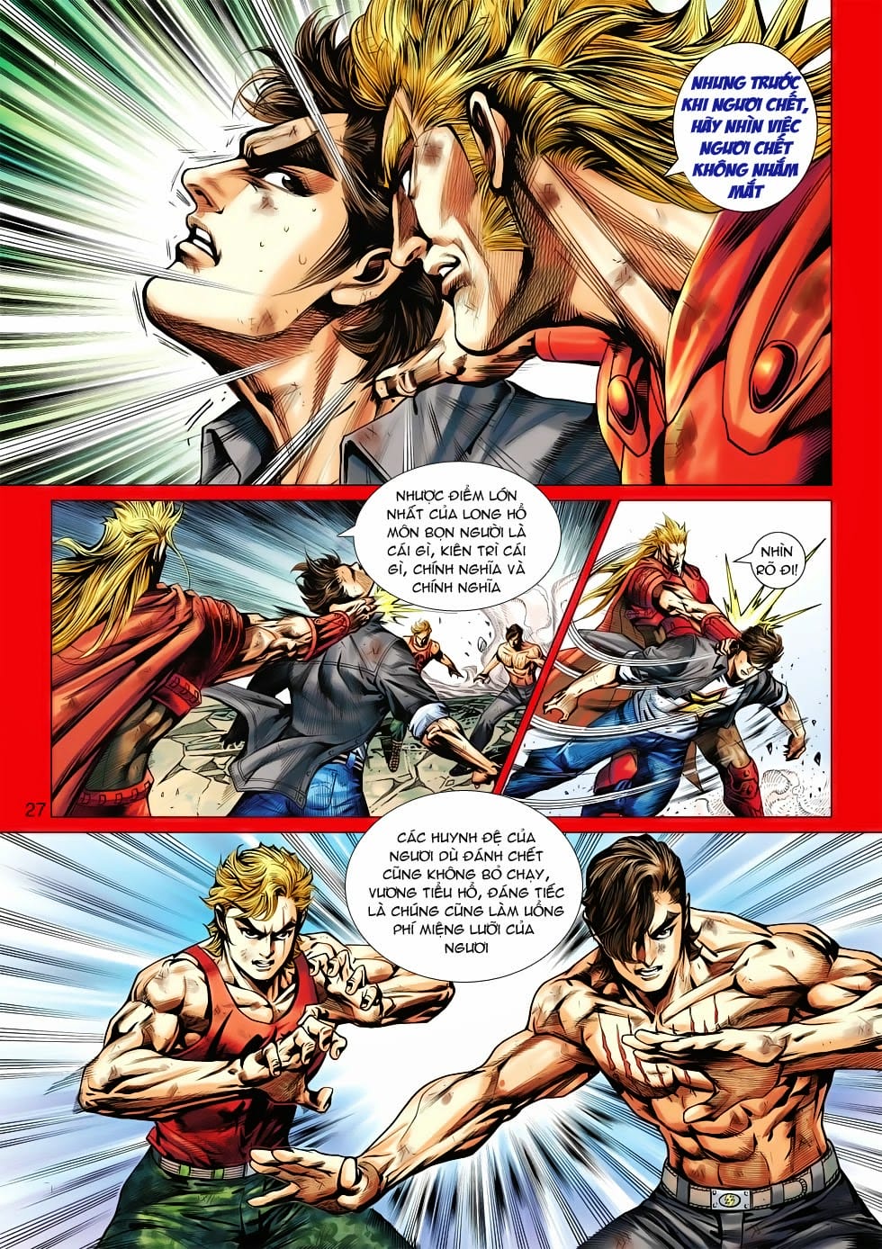 Truyện Tranh Tân Tác Long Hổ Môn trang 4