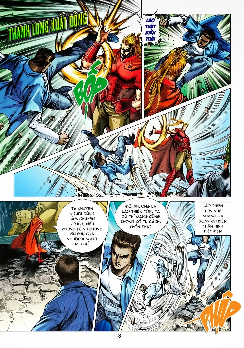 Truyện Tranh Tân Tác Long Hổ Môn trang 4