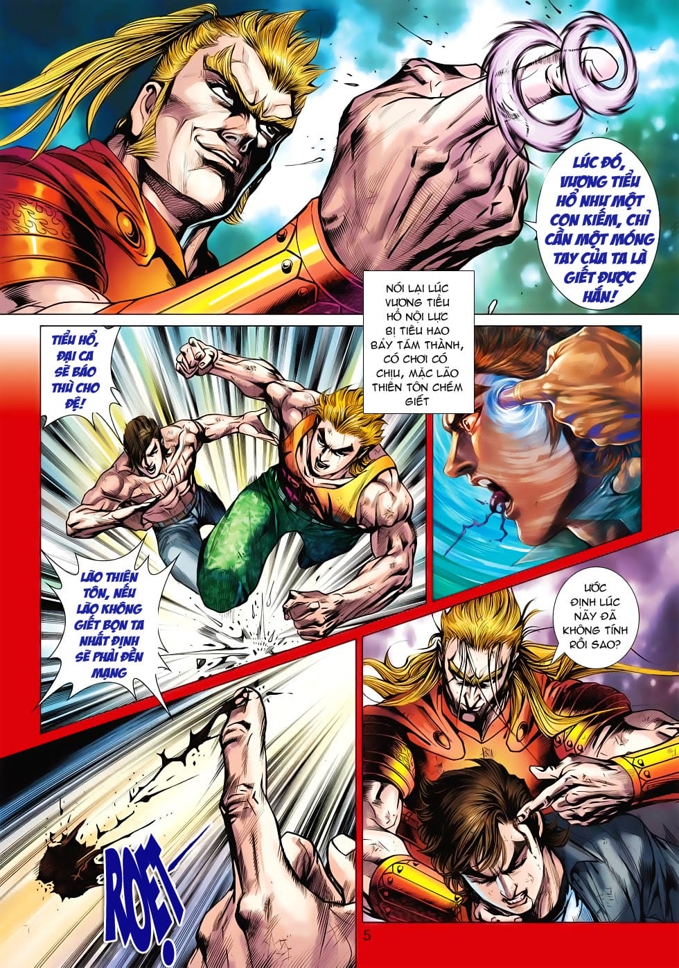 Truyện Tranh Tân Tác Long Hổ Môn trang 4