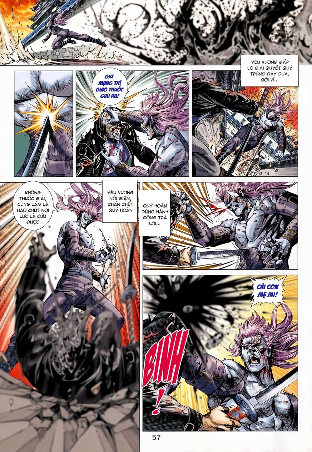 Truyện Tranh Tân Tác Long Hổ Môn trang 4