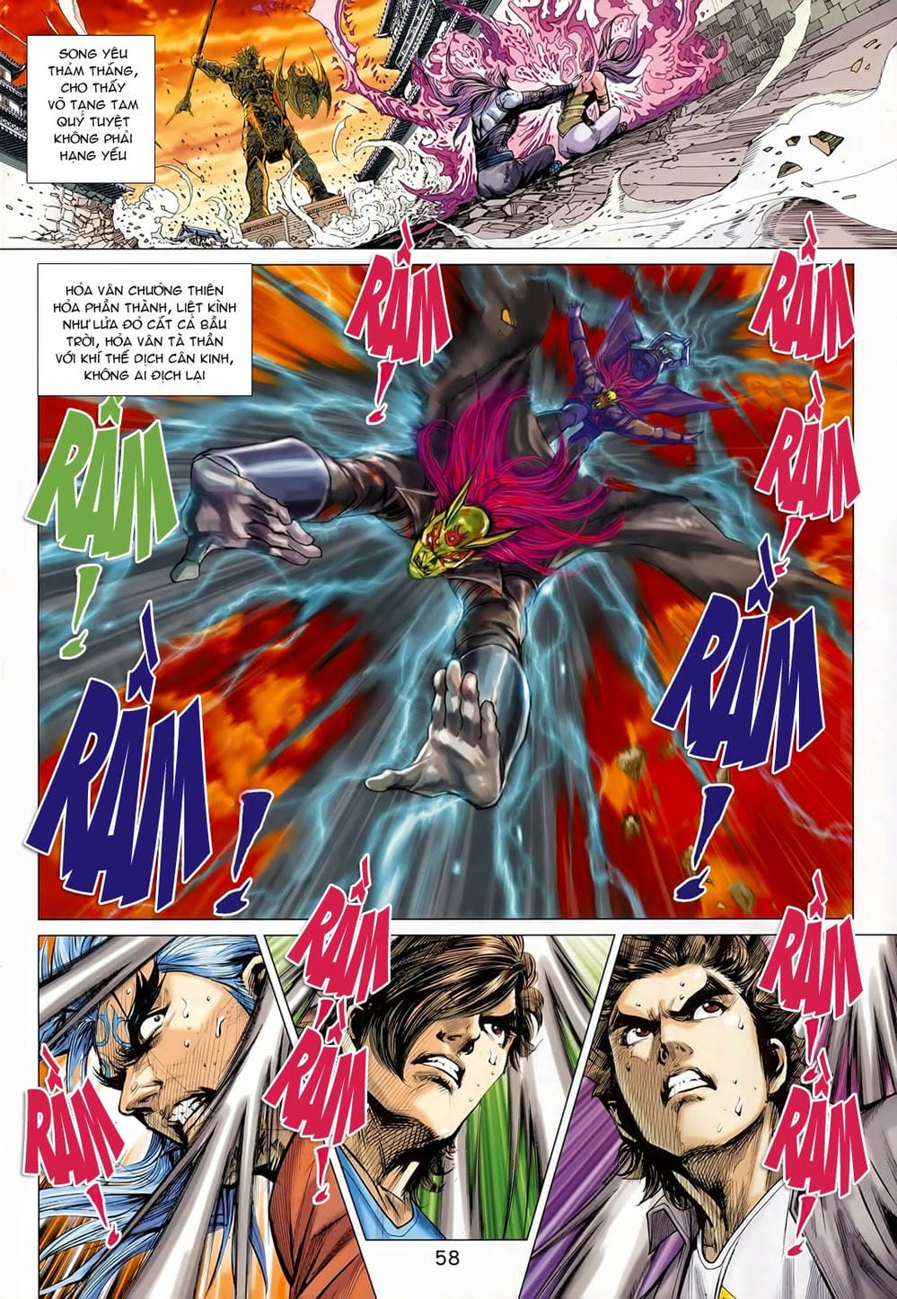 Truyện Tranh Tân Tác Long Hổ Môn trang 4