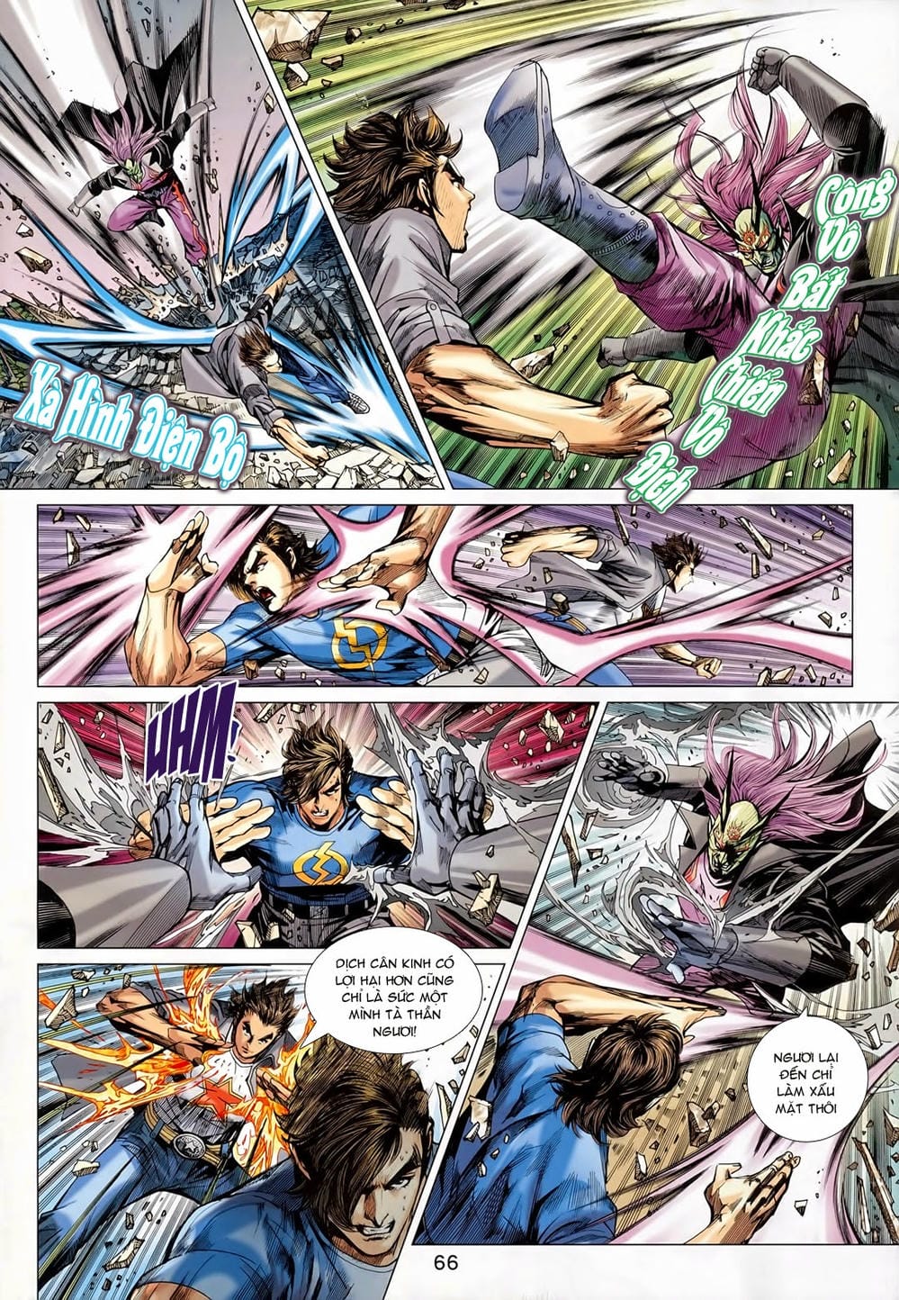 Truyện Tranh Tân Tác Long Hổ Môn trang 4