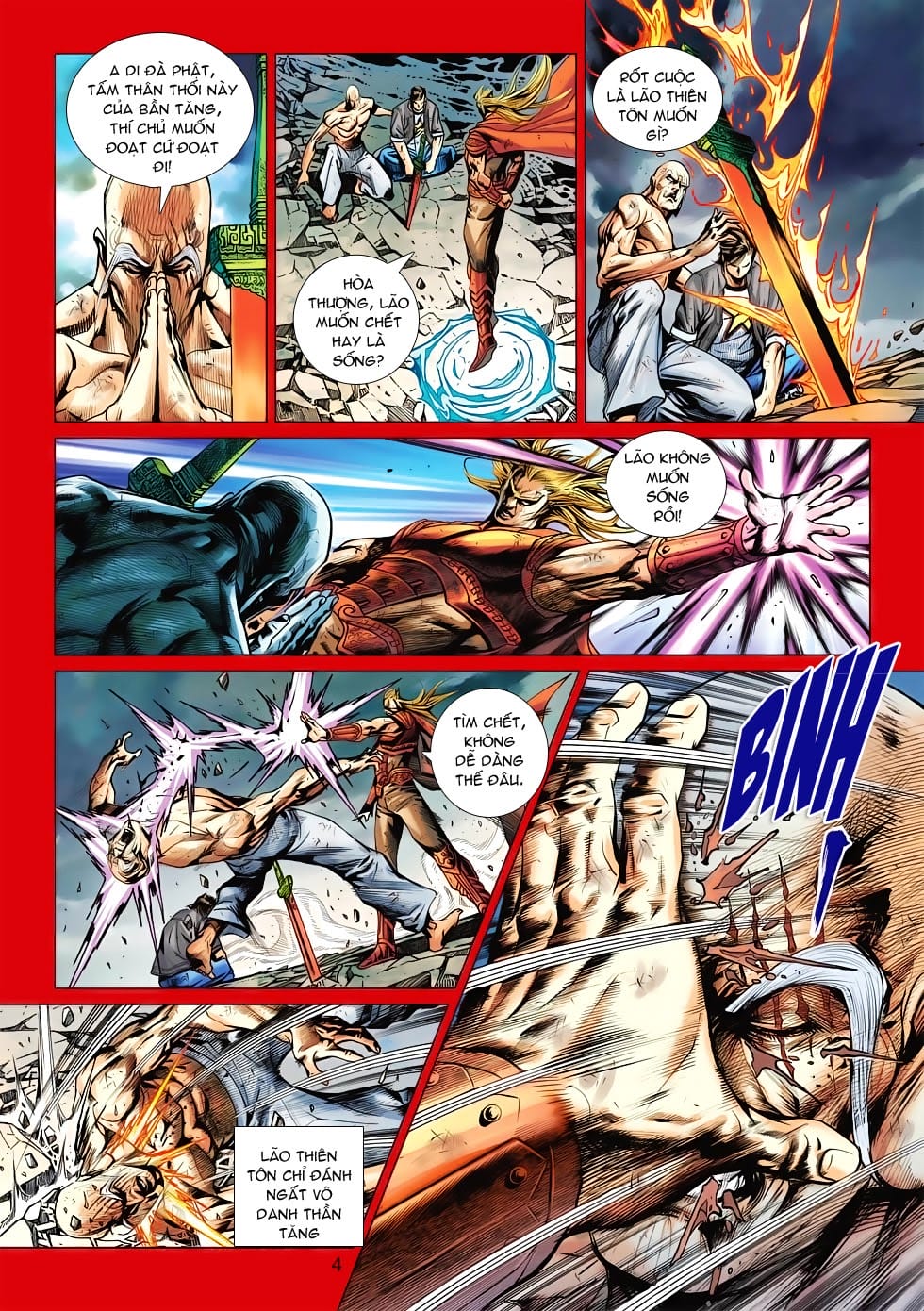 Truyện Tranh Tân Tác Long Hổ Môn trang 4