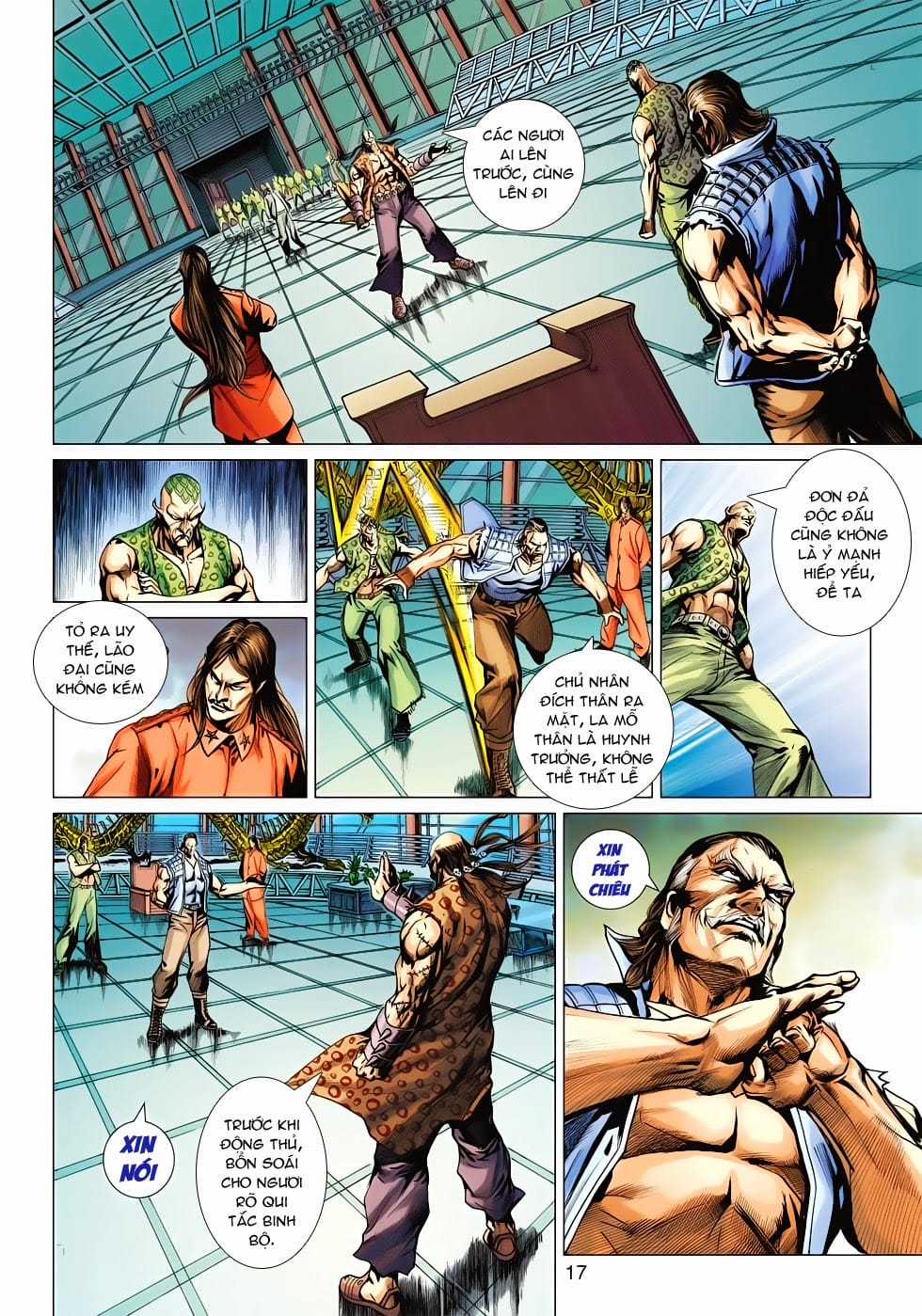 Truyện Tranh Tân Tác Long Hổ Môn trang 4