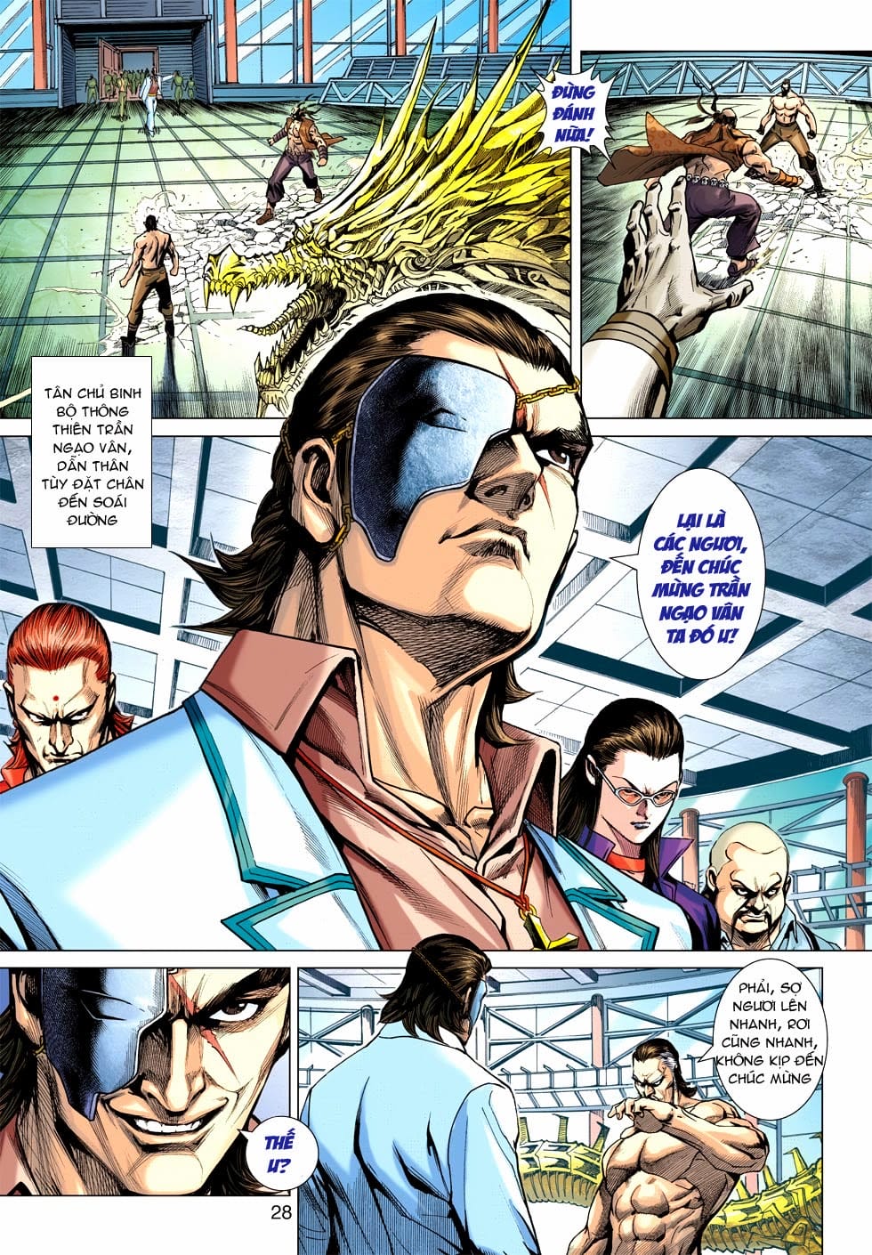 Truyện Tranh Tân Tác Long Hổ Môn trang 4