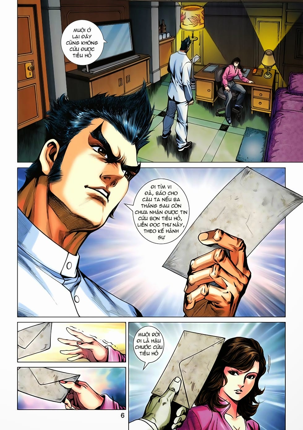 Truyện Tranh Tân Tác Long Hổ Môn trang 4